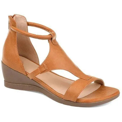 ALVINA™ – Sandales compensées femme confort orthopédique