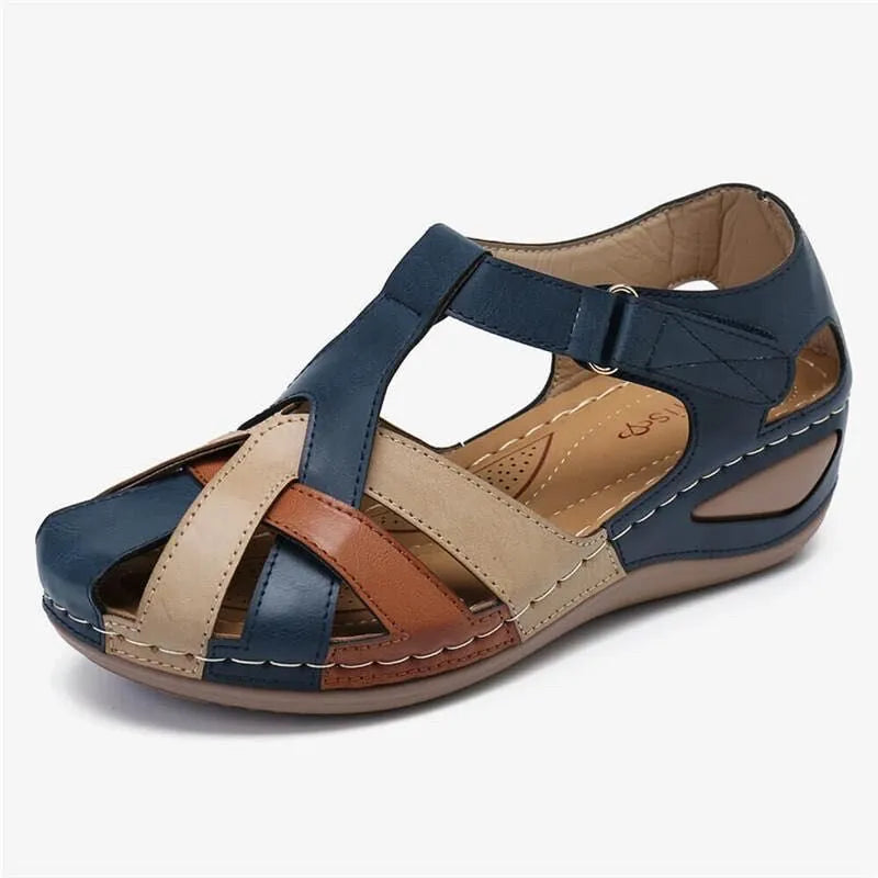 AURELIA™ – Sandales compensées femme confort orthopédique