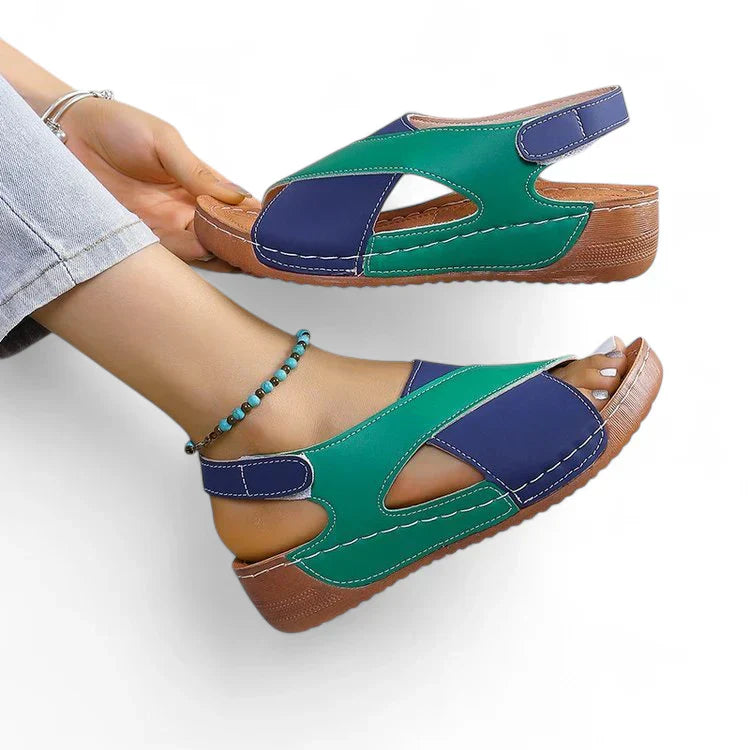 Sandales Orthopédiques Femme Confort Anti-Douleur