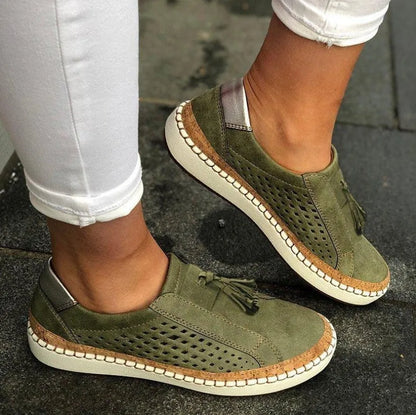 Mocassin Été Femme Ultra Confort Orthopédique Respirant