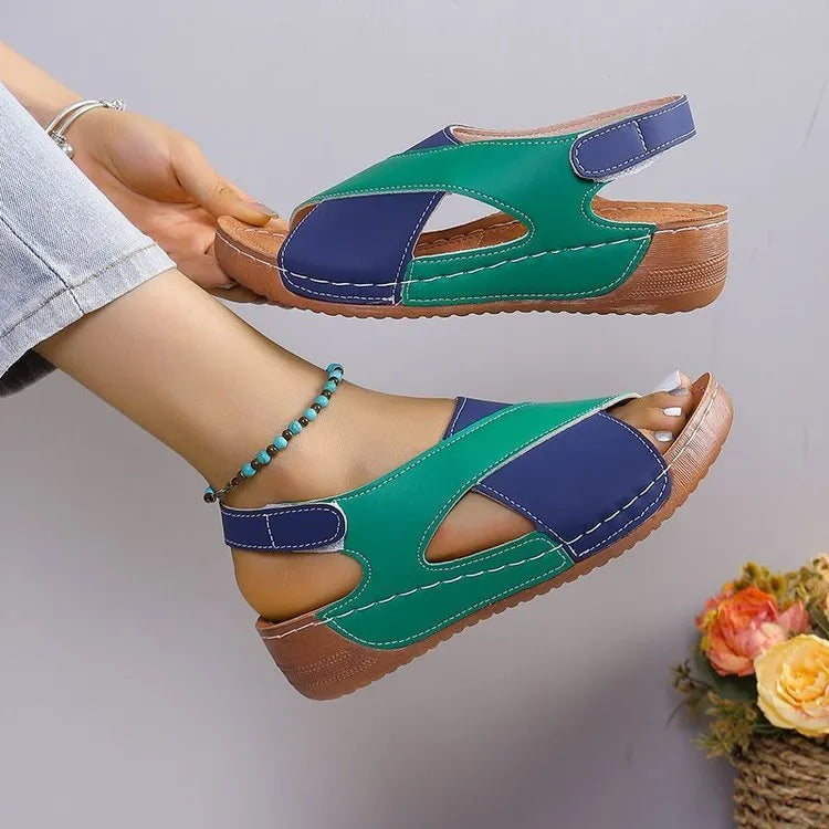 Sandales Orthopédiques Femme Confort Anti-Douleur