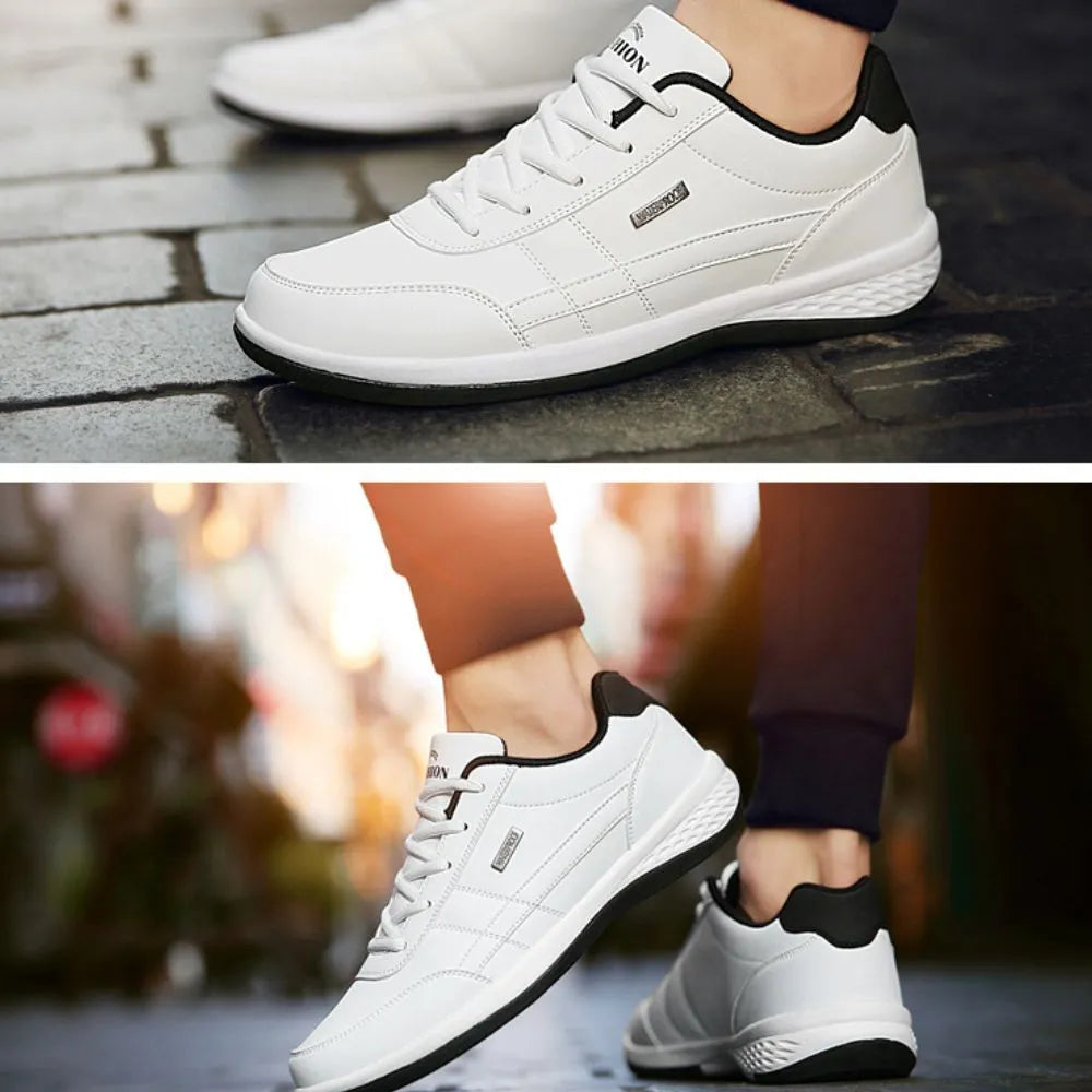 Basket Orthopédique Homme Bleu – Semelle Confort