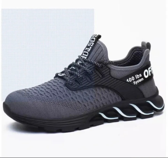 Chaussures de sécurité homme basket respirante embout acier